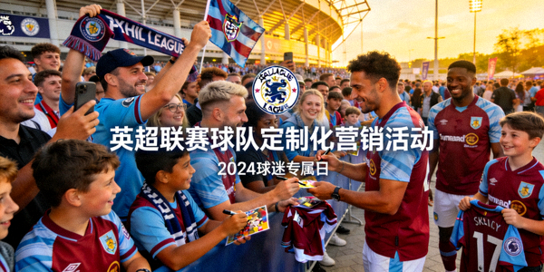 英超联赛球队定制化营销活动 - 球员与球迷互动场景